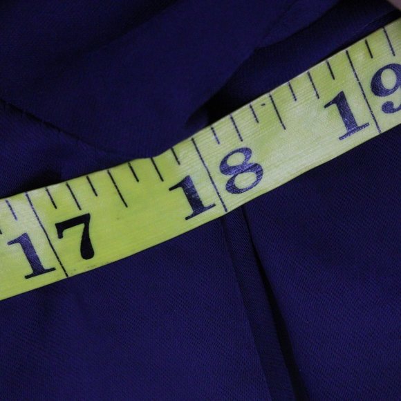 Code X Mode Sleepwear Top Womens Navy Blue Satin Pullover Soft Small S NWT - Picture 8 of 9